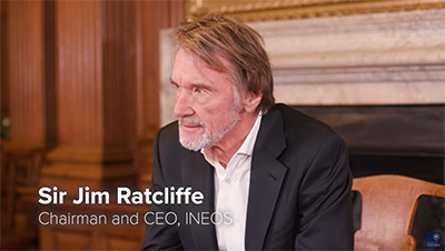 Jim Ratcliffe still from the INEOS film