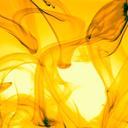 Yellow swirling picture
