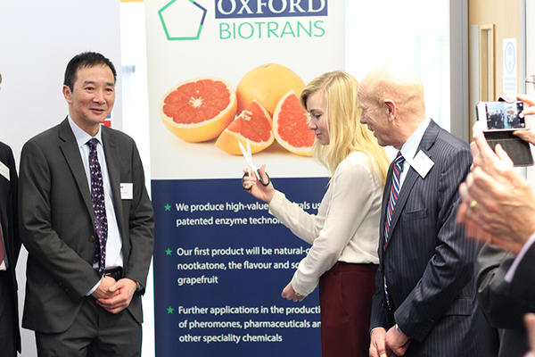 Oxford Biotrans banner with Luet Wong