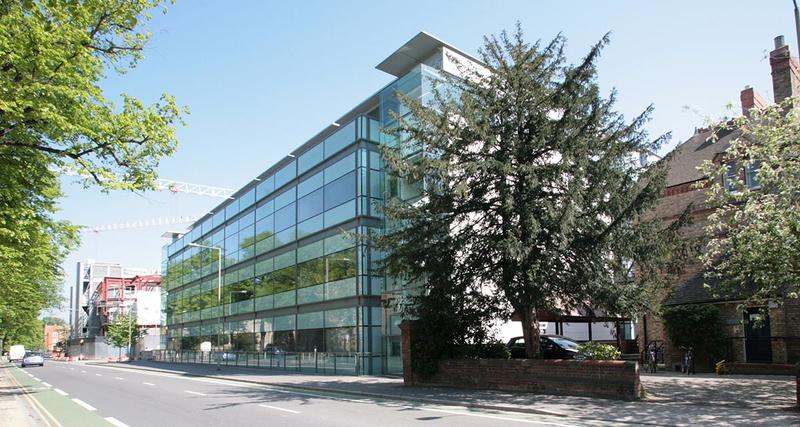 Photo of the Chemistry Research Laboratory from South Parks Road