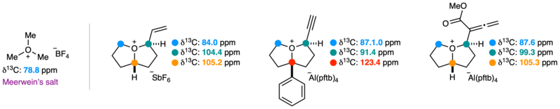 Investigating a new family of oxonium ions