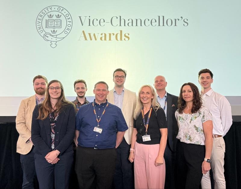 A team from the Teaching Labs at the Vice-Chancellor's Awards
