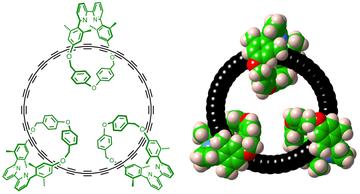 Structral and space-filling diagrams of C-48 ring: cyclo[48]carbon, a [4]catenane.