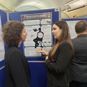 Jennifer Redmond and Anneliese Dodds at STEM for BRITAIN 2023