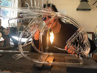 big fish glass sculpture by terri adams